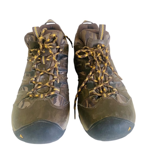 Keen Koven Mens 11.5 Low Mossy Oak Bottomland Camo Lightweight Waterproof Shoes - Picture 1 of 9